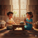 Children’s cotton shirt “Royal Cartridges”